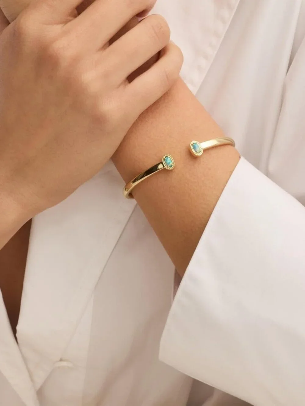 Stylish Mini Elton Cuff Bracelet - Trendy Fashion Jewelry for Women, Perfect